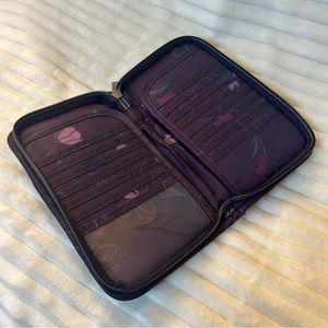 Lug Tandem Zip SE Wallet RFID Purple